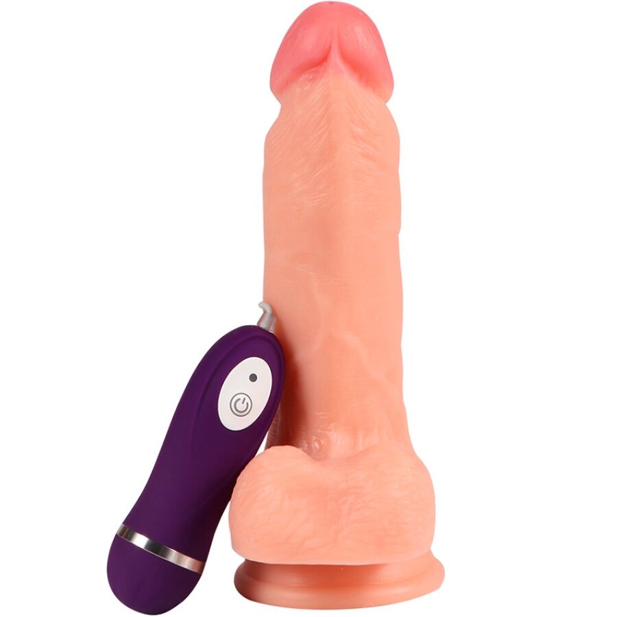 SHEQU – IRON DRAGON DILDO VIBRADOR CON CONTROL REMOTO 17,5 CM