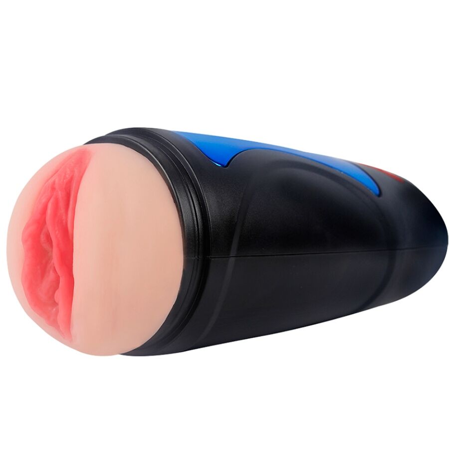 SHEQU – RENEE SQUEEZABLE MASTURBADOR VAGINA CON VIBRACIÓN EN ESTUCHE