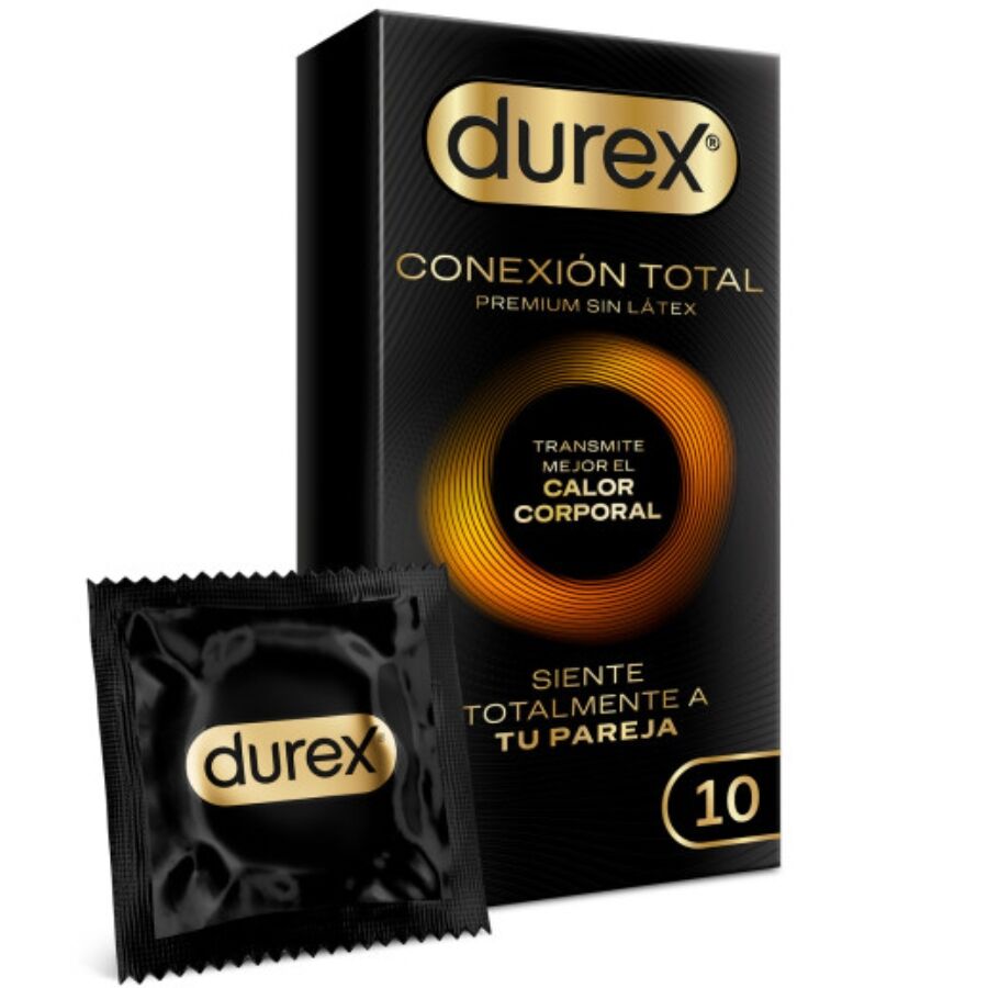 DUREX – CONEXIÓN TOTAL ULTRA FINO PLUS SIN LÁTEX 10 UNIDADES