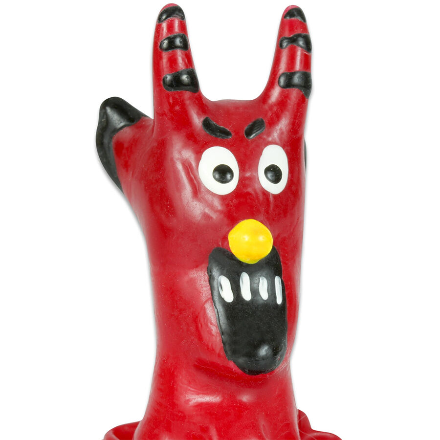 CONDOMERIE – PRESERVATIVO DECORATIVO PINTADO A MANO DIABLO ROJO