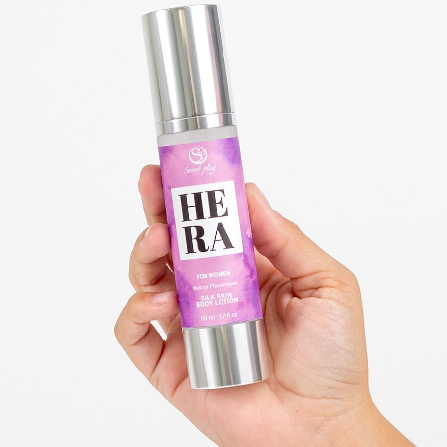 SECRETPLAY – HERA LOCIÓN PIEL DE SEDA PARA MUJERES 50 ML