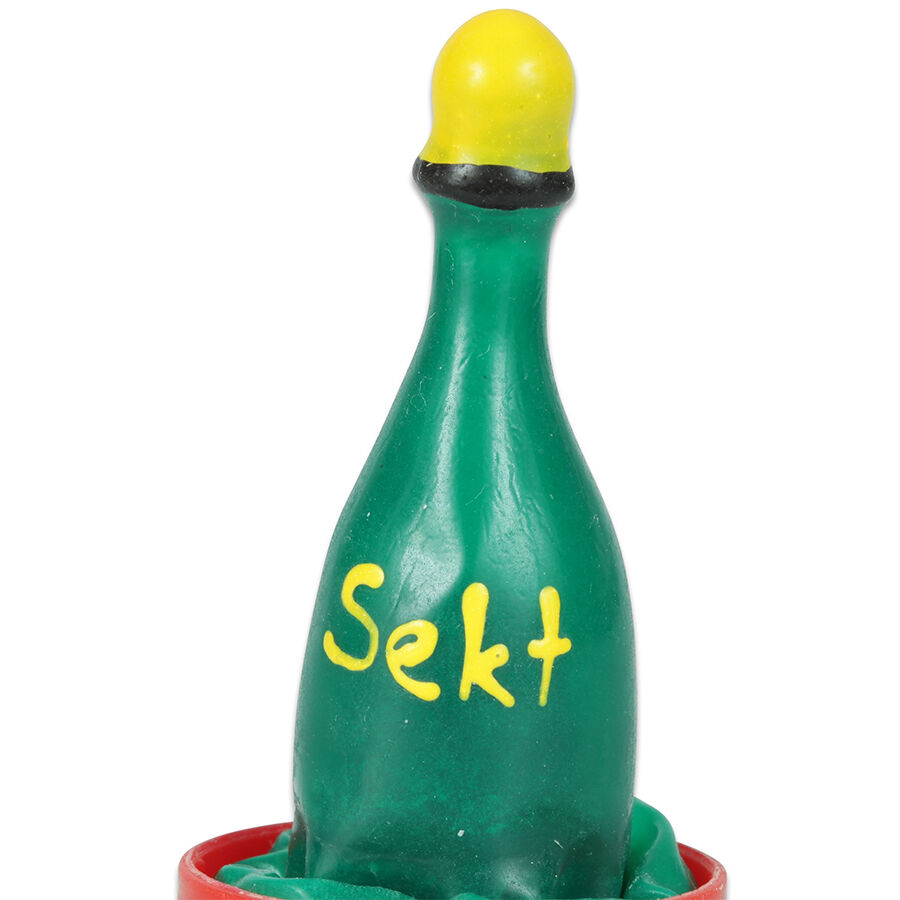 CONDOMERIE – PRESERVATIVO DECORATIVO PINTADO A MANO CHAMPÁN