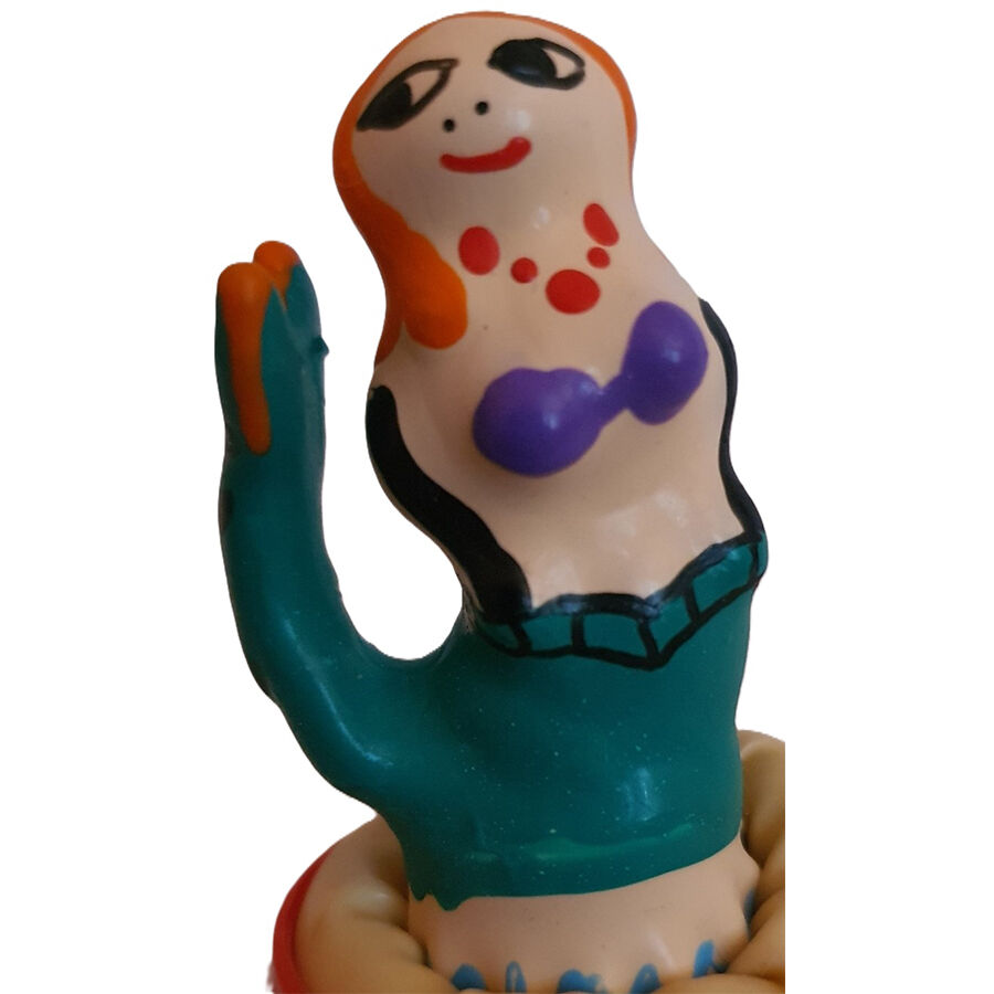 CONDOMERIE – PRESERVATIVO DECORATIVO PINTADO A MANO SIRENA