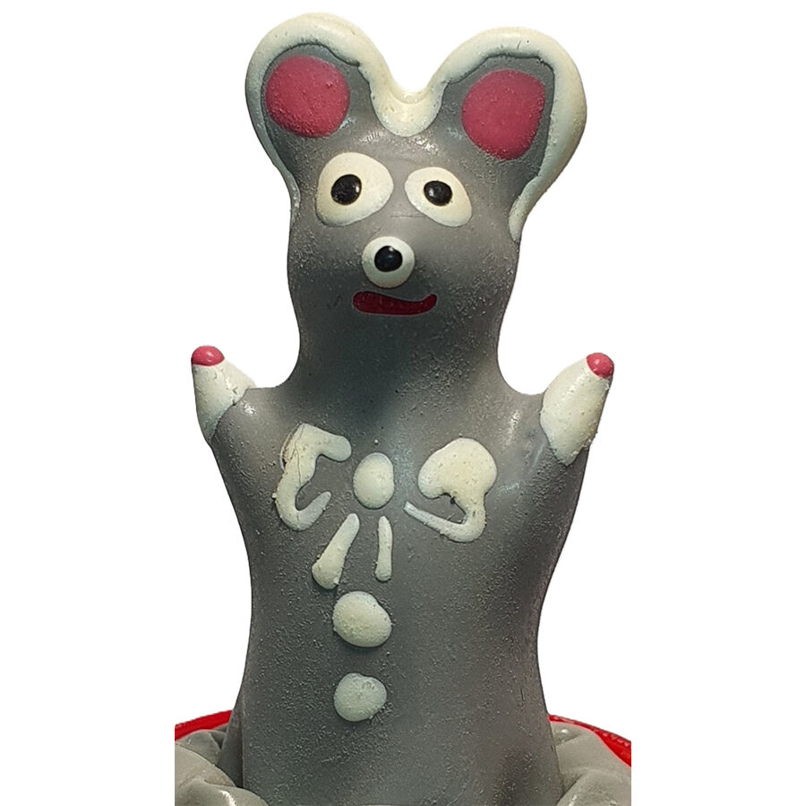 CONDOMERIE – PRESERVATIVO DECORATIVO PINTADO A MANO RATÓN MODELO 2