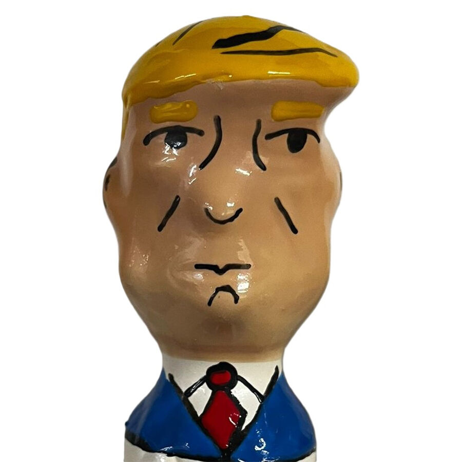 CONDOMERIE – PRESERVATIVO DECORATIVO PINTADO A MANO TRUMP GRUÑÓN XL