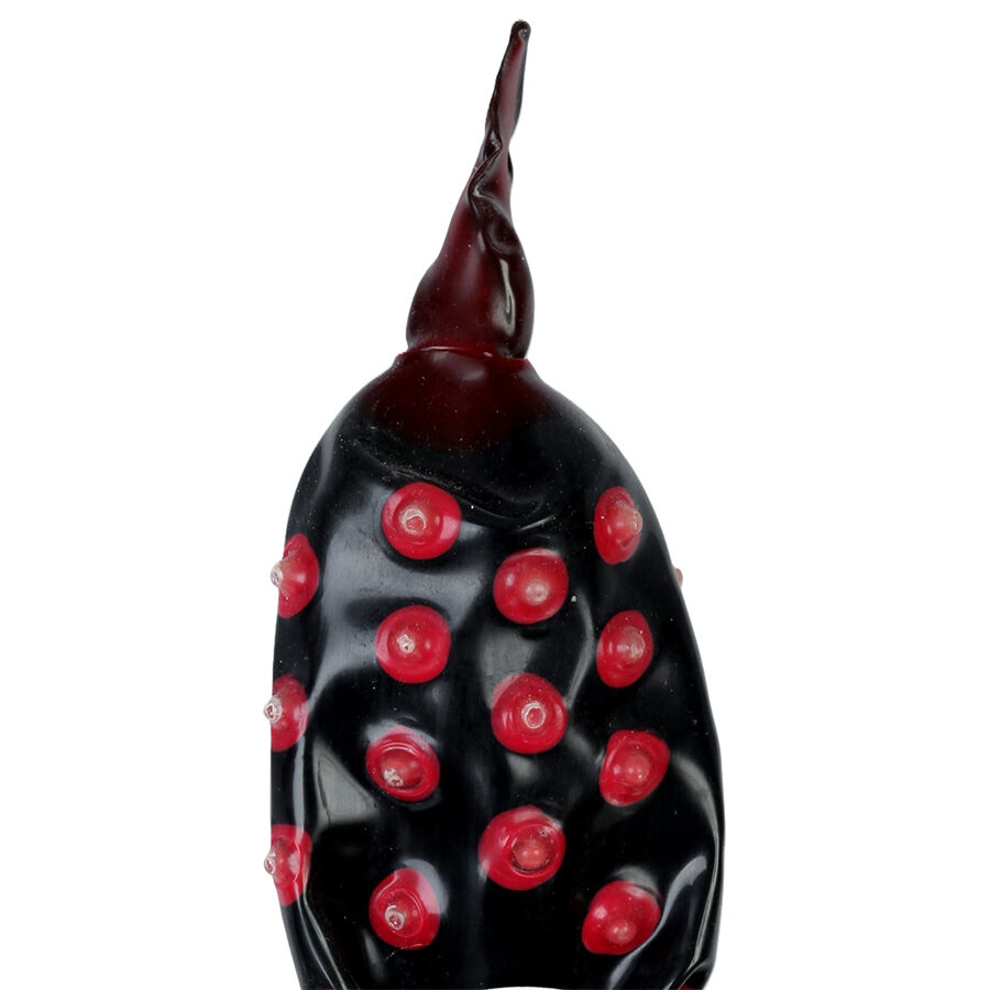 CONDOMERIE – PRESERVATIVO DECORATIVO PINTADO A MANO FAQUIR NEGRO