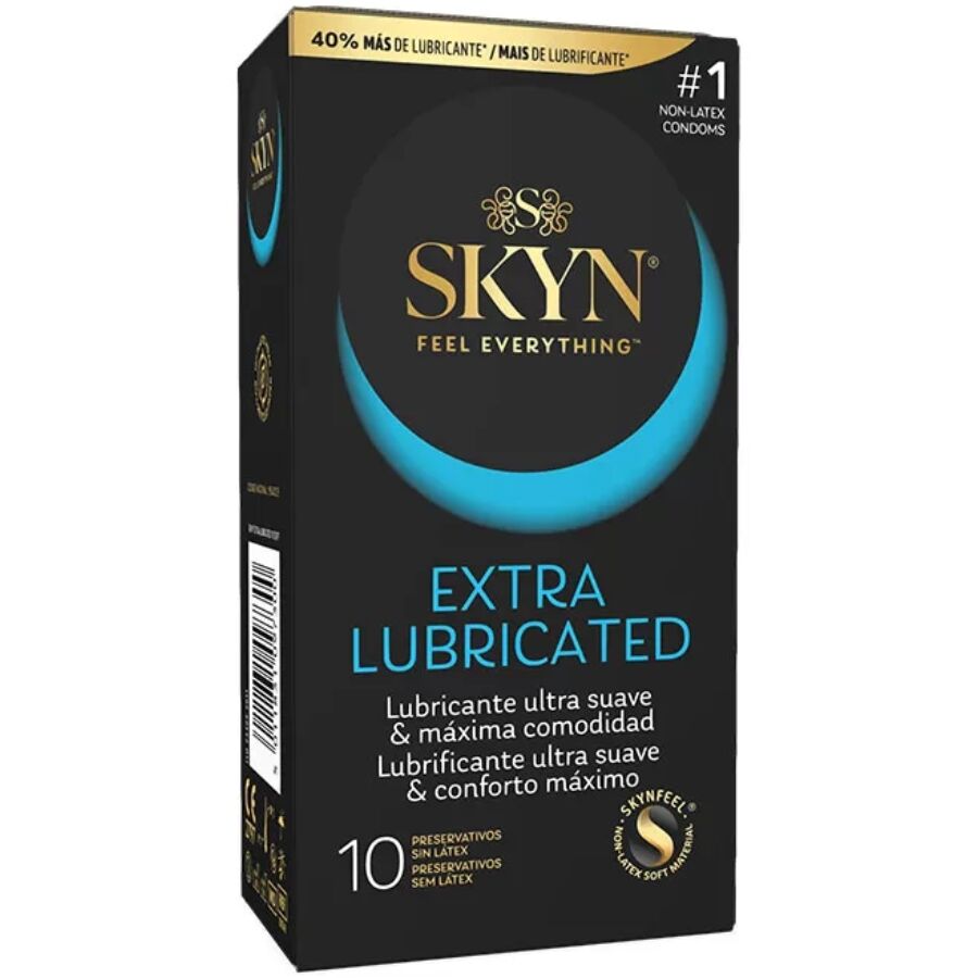 SKYN – PRESERVATIVO EXTRA LUBRICADO 10 UNIDADES