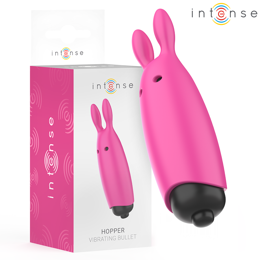 INTENSE – HOPPER BALA VIBRADORA ROSA 8.3 X 2.4 CM