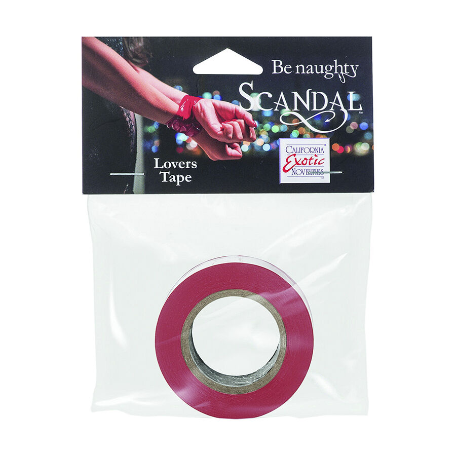 CALEXOTICS – SCANDAL CINTA DE BONDAGE ROJA