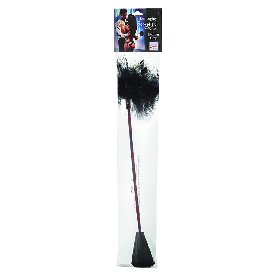 CALEXOTICS – SCANDAL FUSTA DE PLUMAS NEGRAS