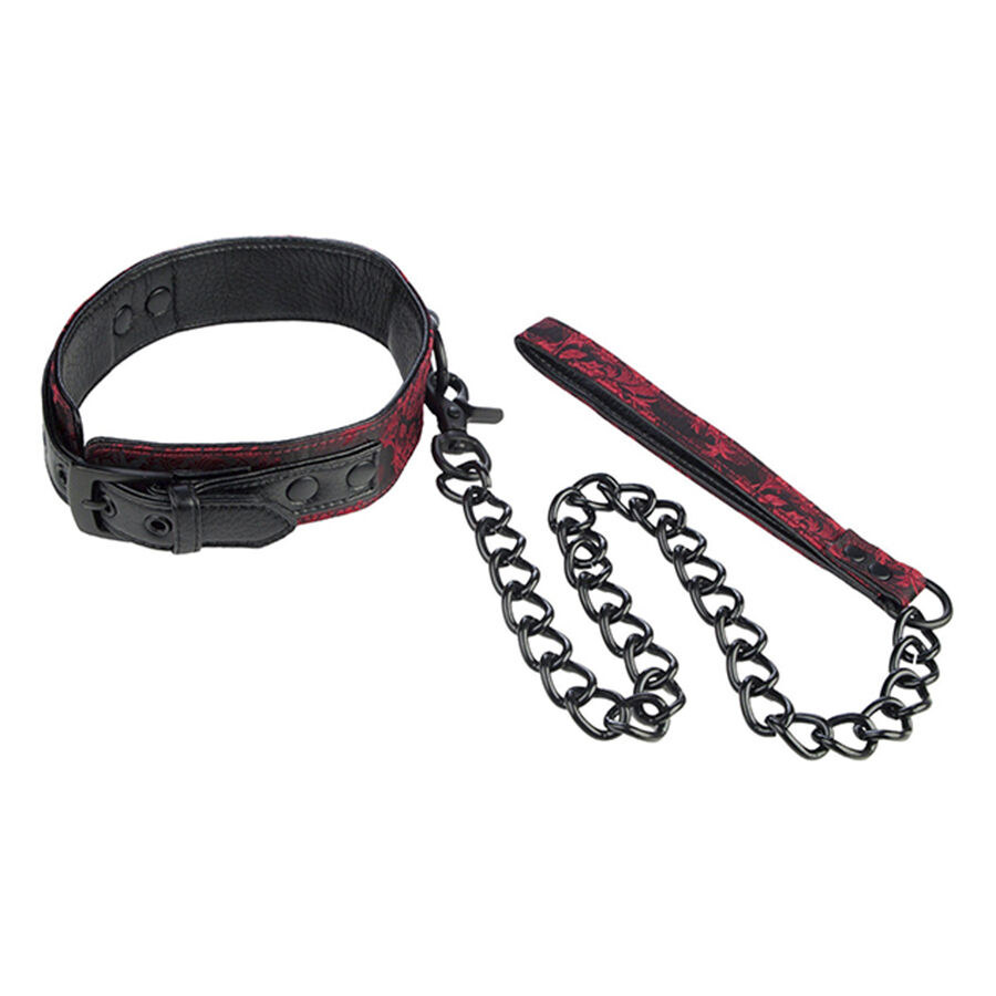 CALEXOTICS – SCANDAL COLLAR CON CORREA NEGRA