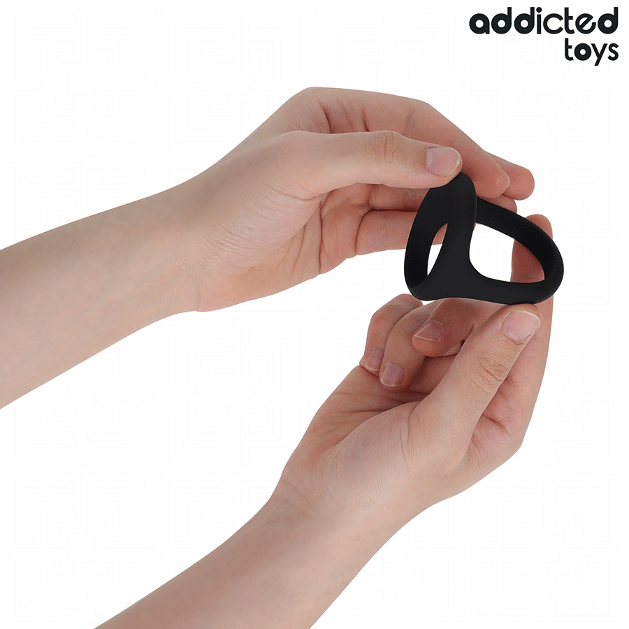 ADDICTED TOYS – ANILLO TRIPLE GRUESO PARA EL PENE