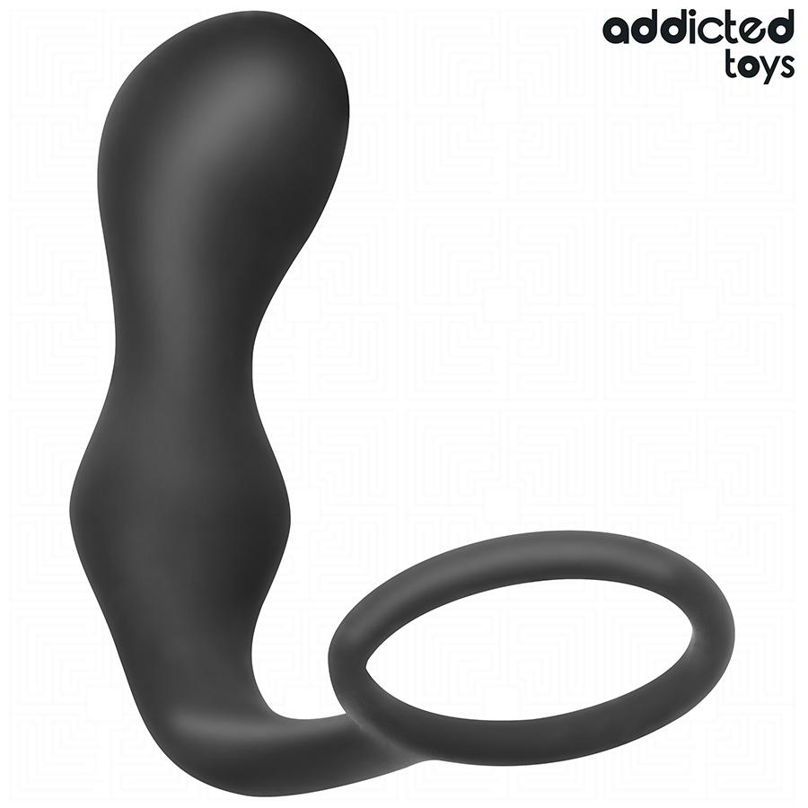ADDICTED TOYS – PLUG ANAL CON ANILLO SILICONA MODELO 3