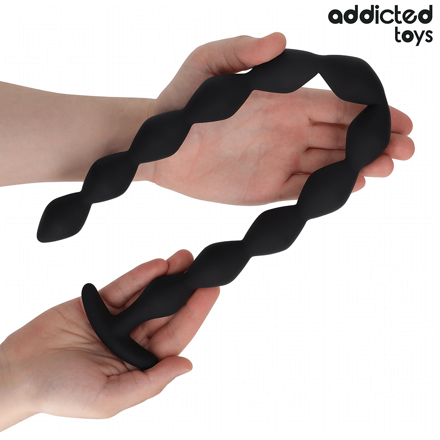 ADDICTED TOYS – ROSARIO ANAL 27 CM EXTRA LARGO SILICONA