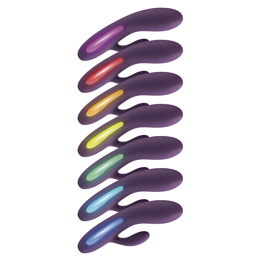 TOYJOY – LUZ SPPLENDOR VIBRADOR RABBIT MORADO