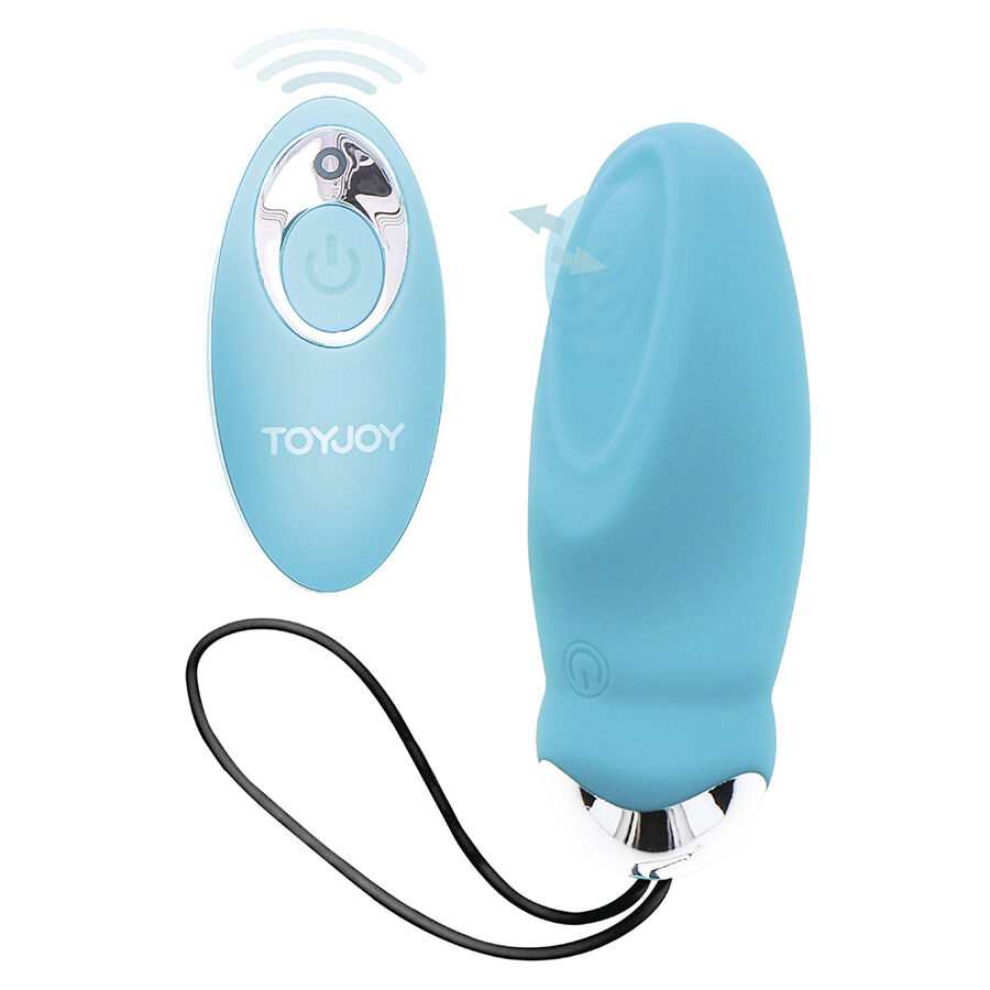 TOYJOY – HAPPINESS IM SO EGGCITED VIBRADOR CON CONTROL REMOTO AZUL