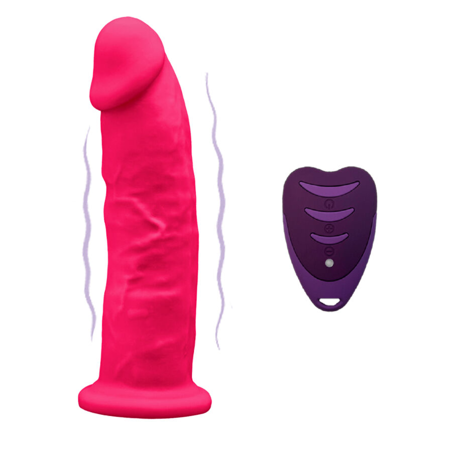 SILEXD – PENE REALÍSTICO MODELO 2 ROSA + CONTROL REMOTO LRS 17 CM