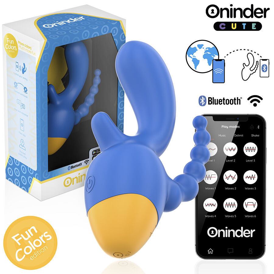 ONINDER CUTE – LOVE 3 SOME TRIPLE VIBRADOR – APP MUNDIAL GRATUITA