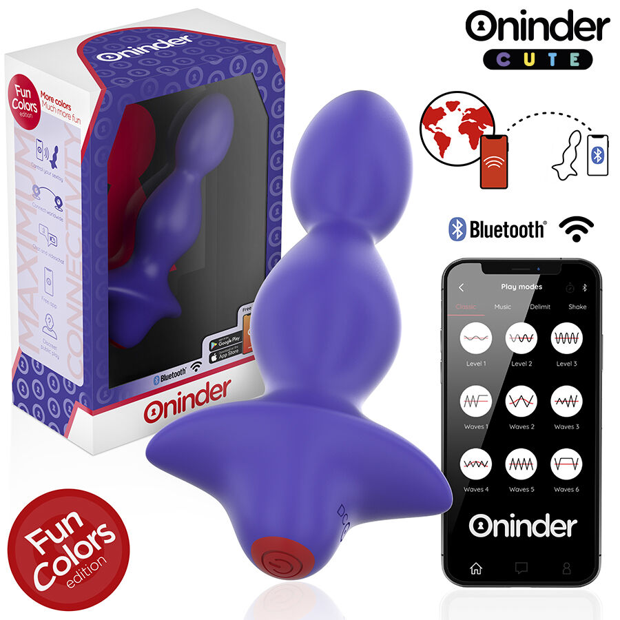 ONINDER CUTE – LOVE BUTT VIBRADOR PLUG ANAL DILATADOR – APP MUNDIAL GRATUITA