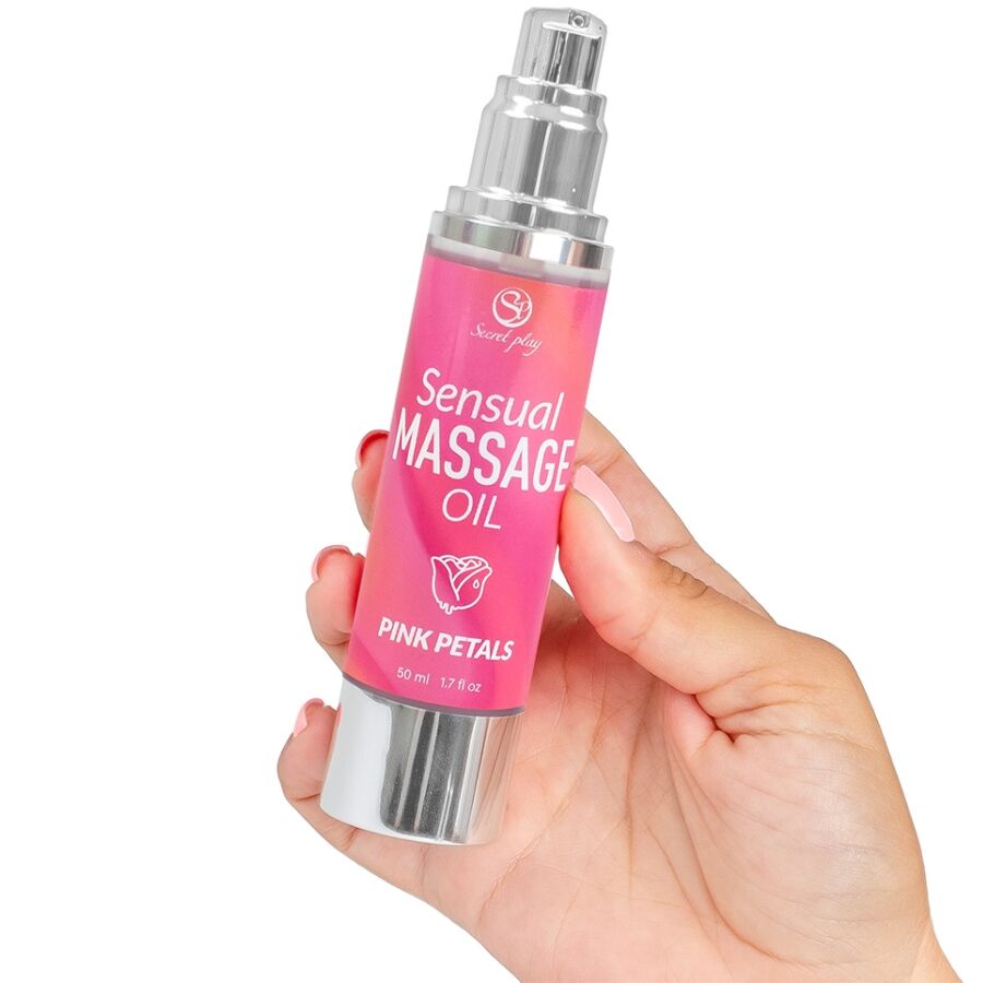 SECRETPLAY – ACEITE DE MASAJE PÉTALOS DE ROSA