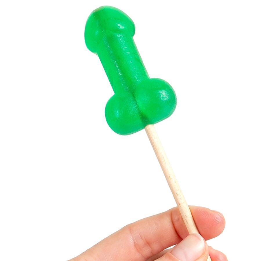 SECRETPLAY – PIRULETA PENE CARAMELO MENTA CON EFECTO FRÍO