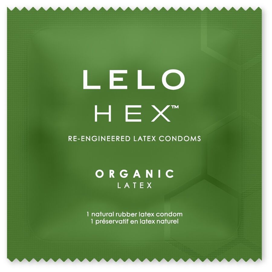 LELO – HEX ORGANIC PRESERVATIVO CAJA 3 UDS