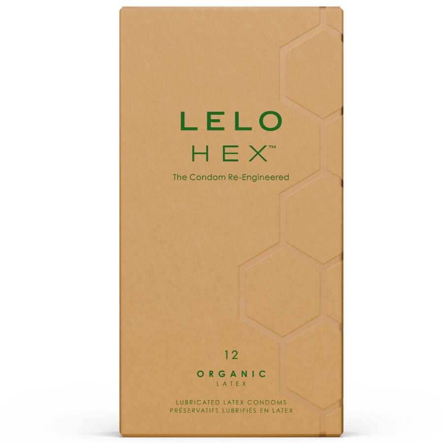 LELO – HEX ORGANIC PRESERVATIVO CAJA 12 UDS