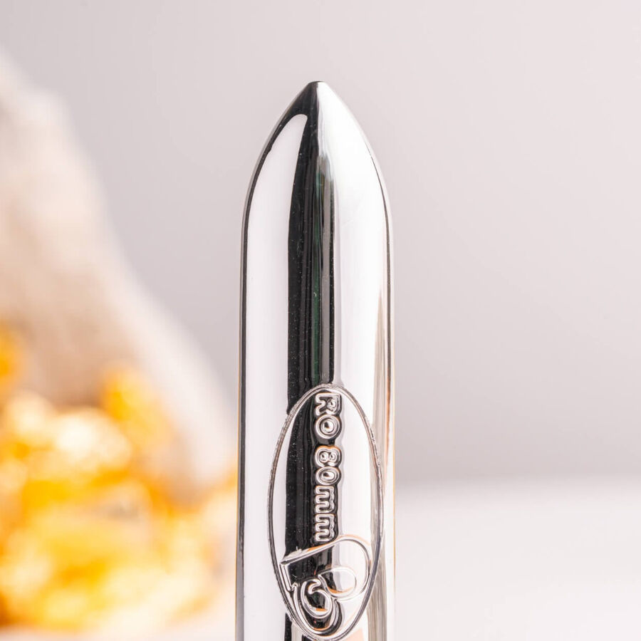 ROCKS- OFF – RO-80 CHROME BALA VIBRADORA PLATEADO