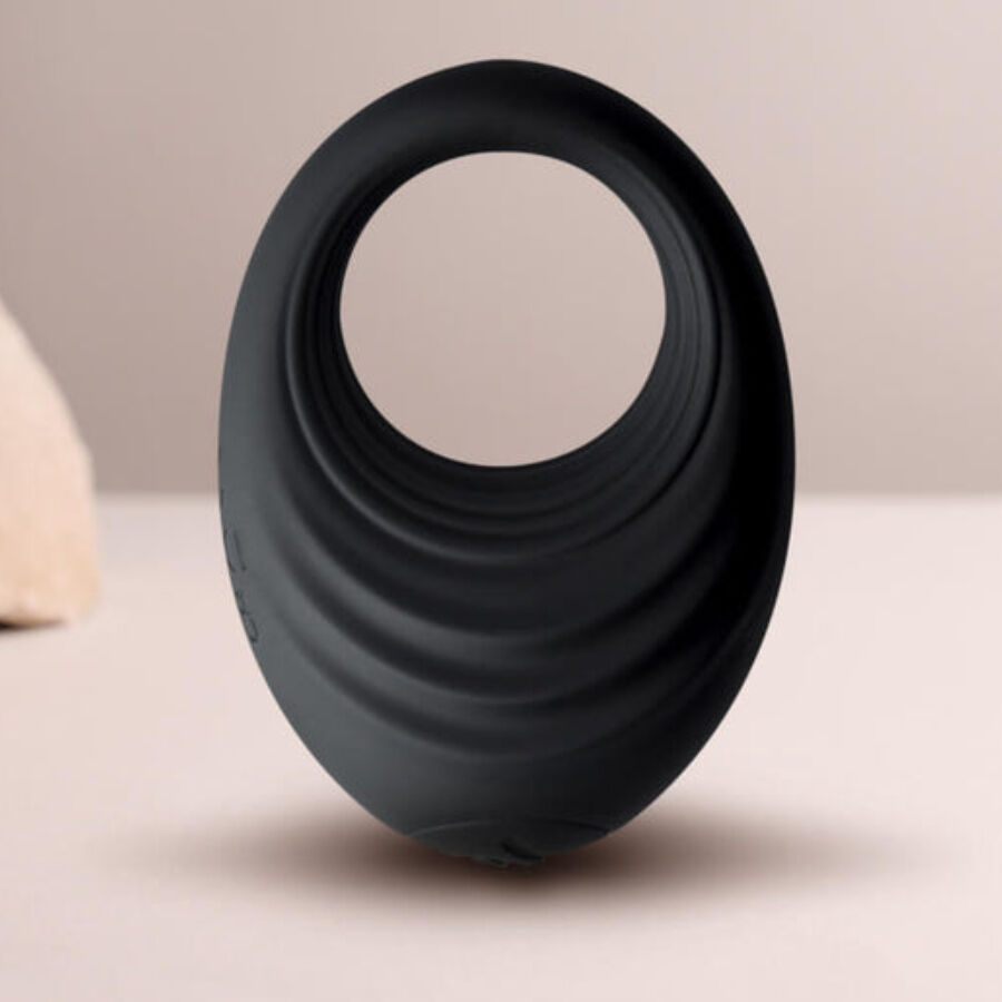 ROCKS- OFF – SPIRE ANILLO VIBRADOR PARA EL PENE NEGRO