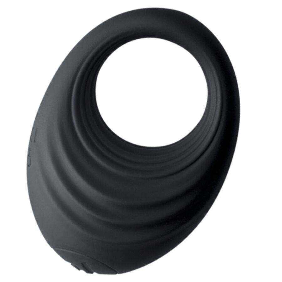 ROCKS- OFF – SPIRE ANILLO VIBRADOR PARA EL PENE NEGRO