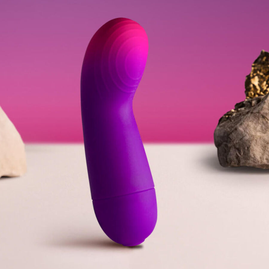 ROCKS- OFF – GLOW GIRL VIBE VIBRADOR G-SPOT DISCRETO MORADO