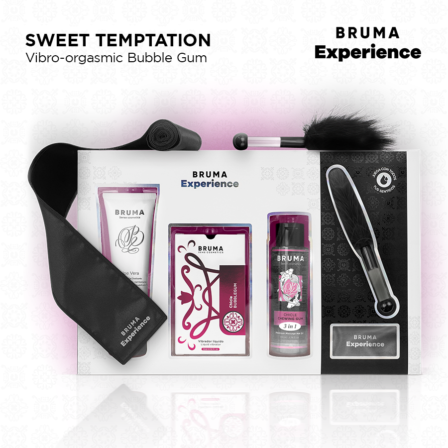 BRUMA XPERIENCE – KIT TENTACIÓN DULCE CHICLE VIBRO-ORGÁSMICA