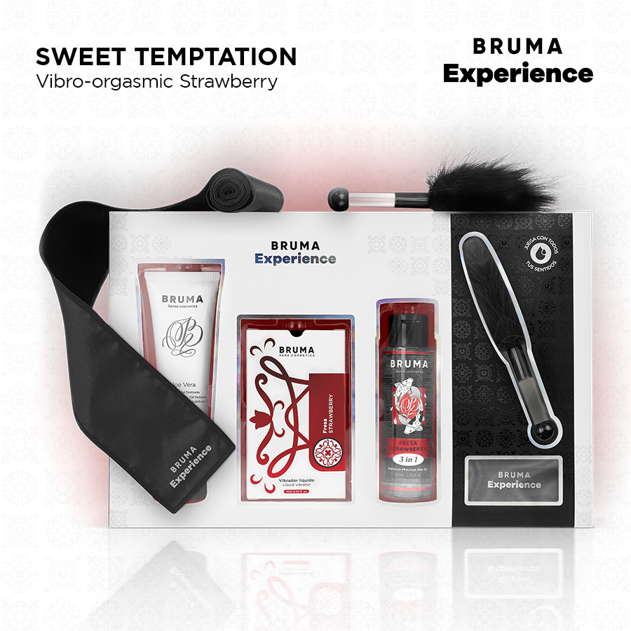 BRUMA XPERIENCE – KIT TENTACIÓN DULCE FRESA VIBRO-ORGÁSMICA