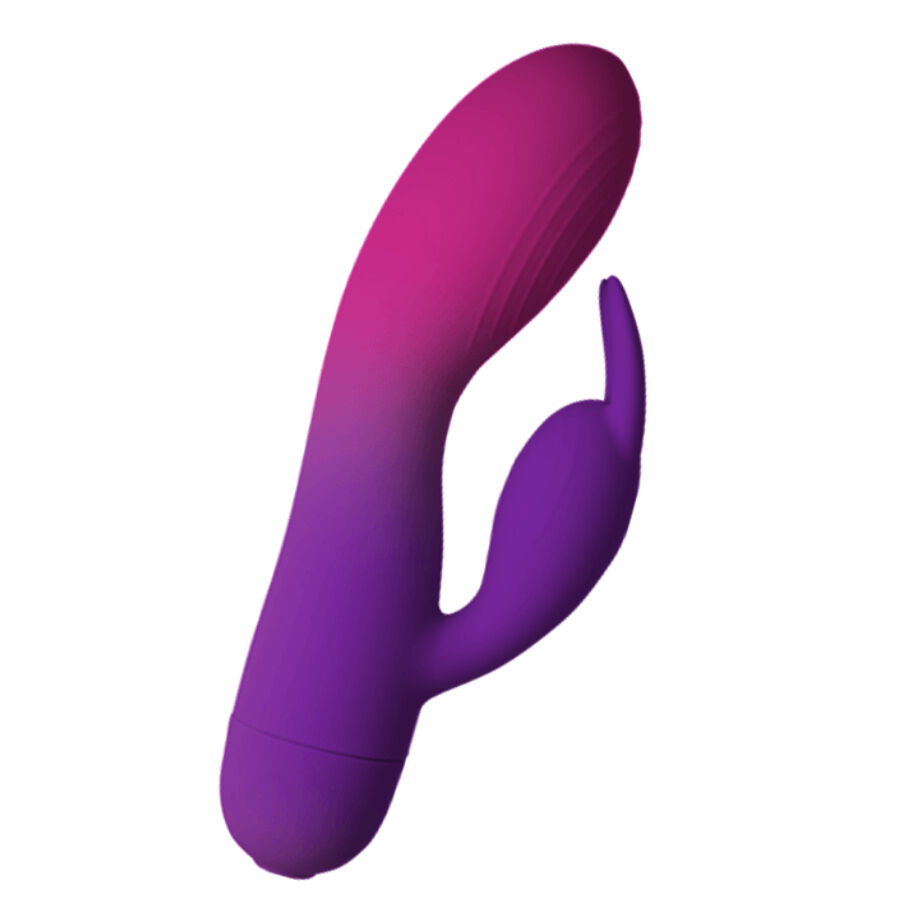 ROCKS- OFF – GLO- GIRL VIBRADOR RABBIT MORADO
