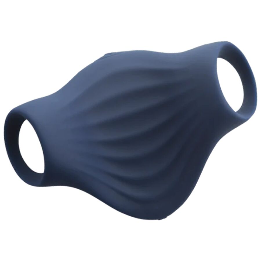 ROCKS- OFF – PALM MASTURBADOR VIBRADOR FLEXIBLE AZUL