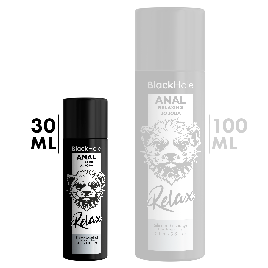 BLACK HOLE –  ANAL RELAXING CON JOJOBA BASE SILICONA 30 ML