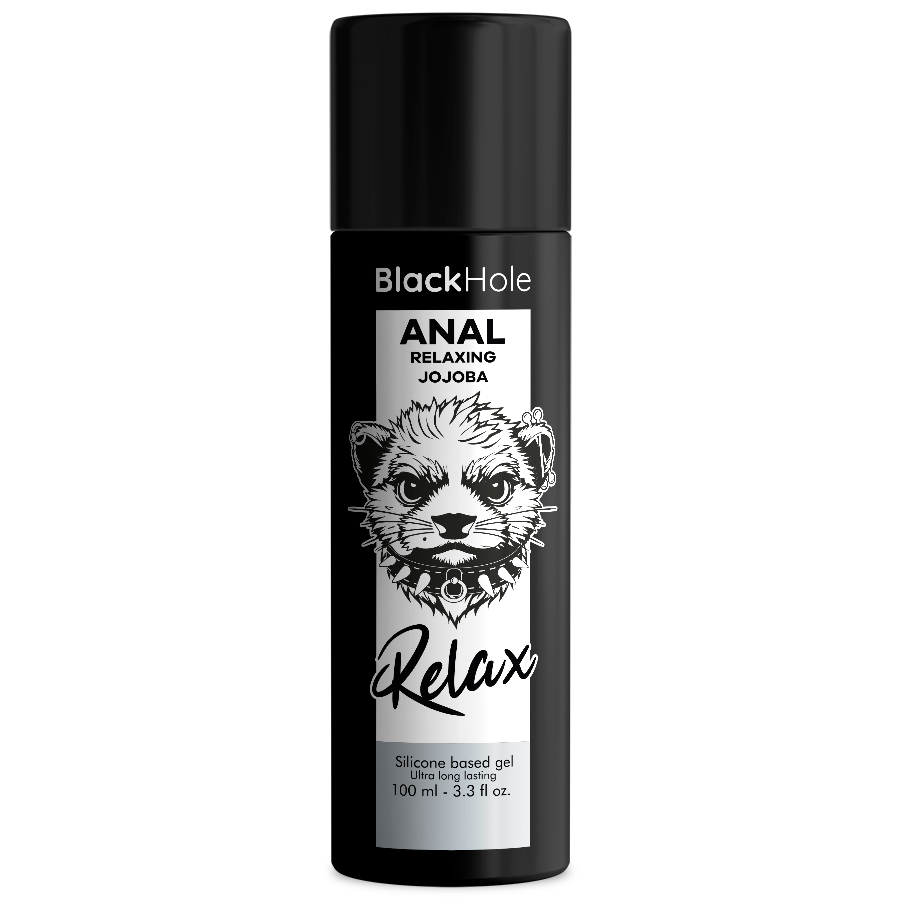 BLACK HOLE – ANAL RELAXING CON JOJOBA BASE SILICONA 100 ML