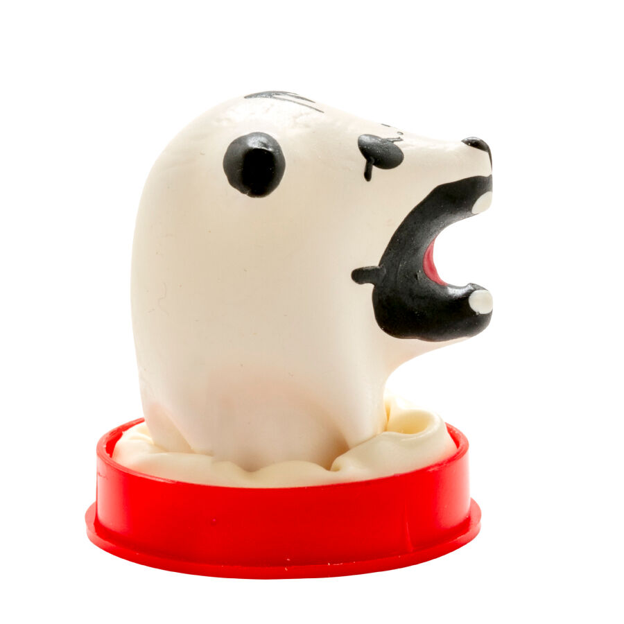 CONDOMERIE – PRESERVATIVO DECORATIVO PINTADO A MANO OSO POLAR