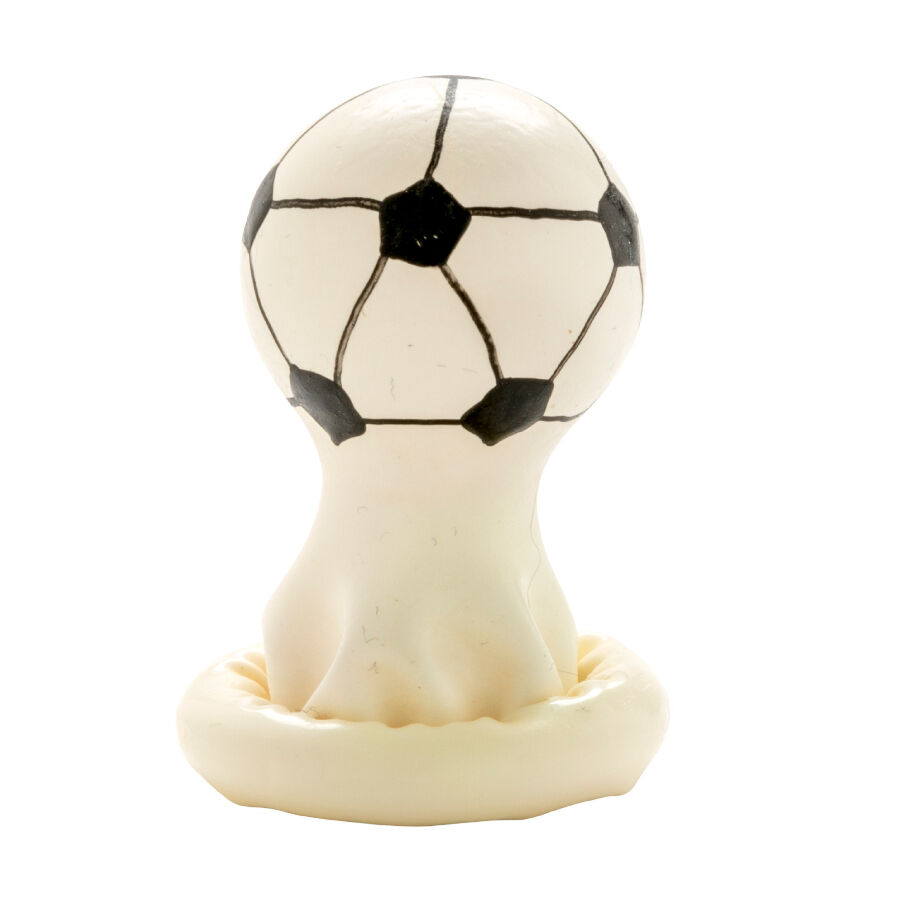 CONDOMERIE – PRESERVATIVO DECORATIVO PINTADO A MANO FÚTBOL AMERICANO