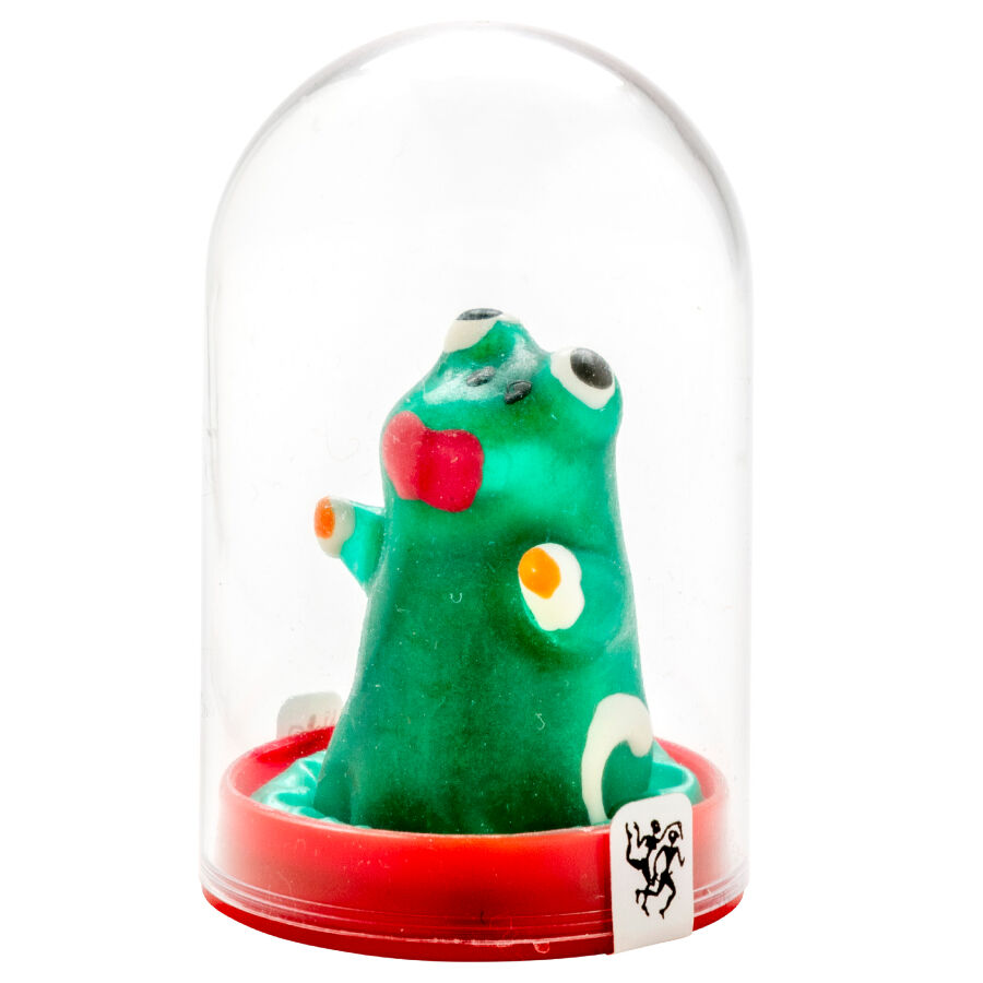 CONDOMERIE – PRESERVATIVO DECORATIVO PINTADO A MANO RANA MODEL 1