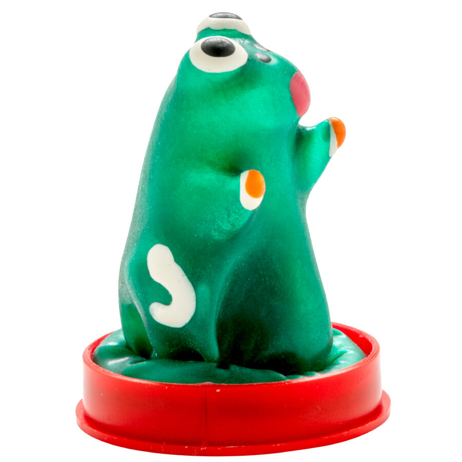 CONDOMERIE – PRESERVATIVO DECORATIVO PINTADO A MANO RANA MODEL 1