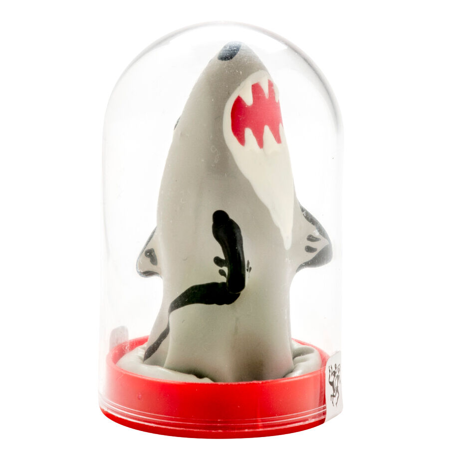 CONDOMERIE – PRESERVATIVO DECORATIVO PINTADO A MANO TIBURÓN MODELO 1