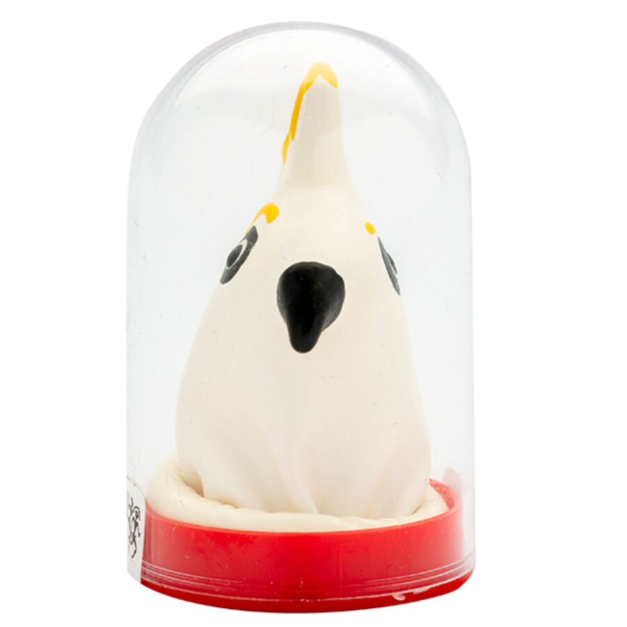 CONDOMERIE – PRESERVATIVO DECORATIVO PINTADO A MANO LORO BLANCO
