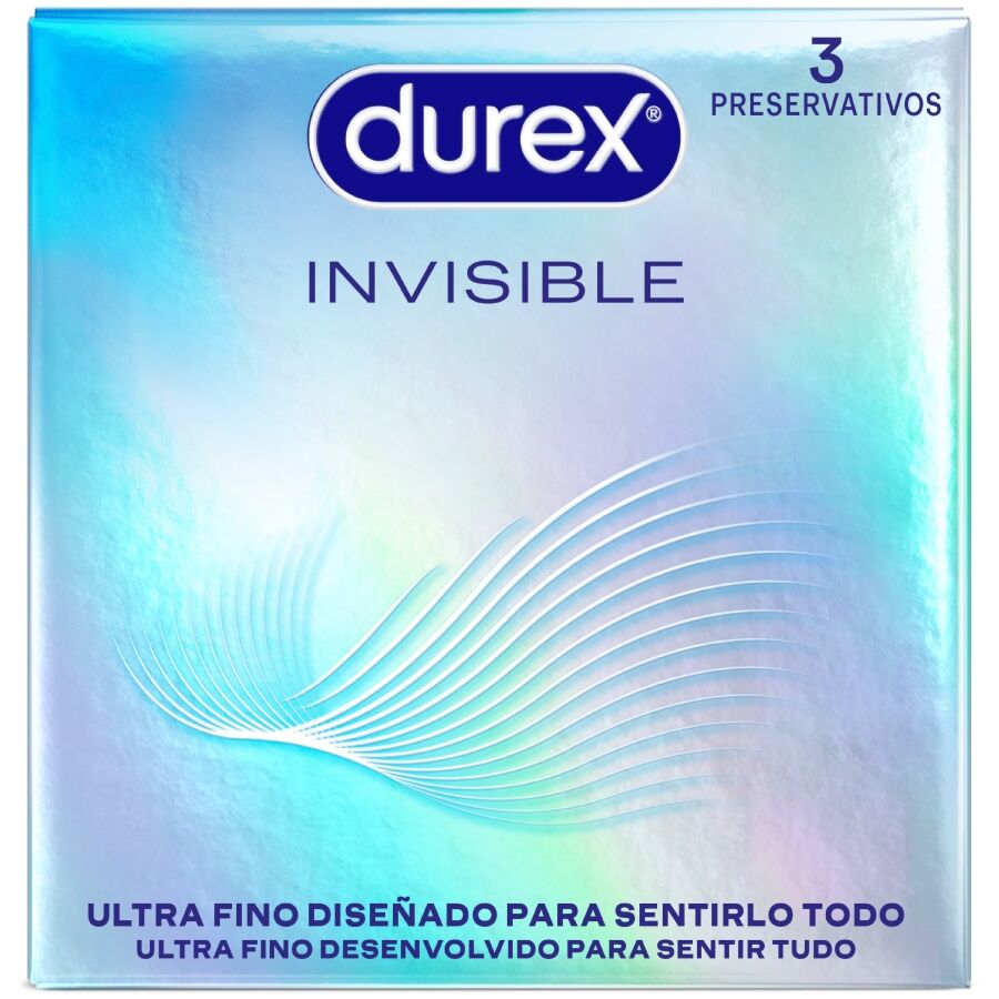 DUREX – INVISIBLE ULTRA FINO 3 UNIDADES
