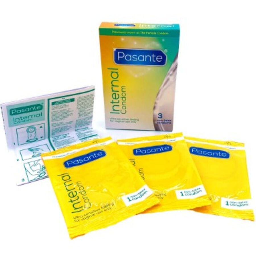 PASANTE – INTERNAL PRESERVATIVO SIN LATEX 3 UNIDADES