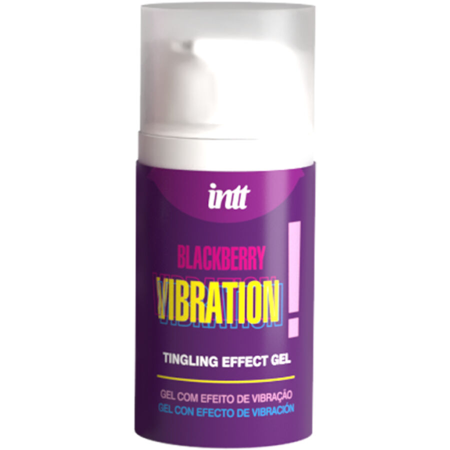 INTT RELEASES – GEL VIBRADOR LIQUIDO SABOR MORA 15 ML