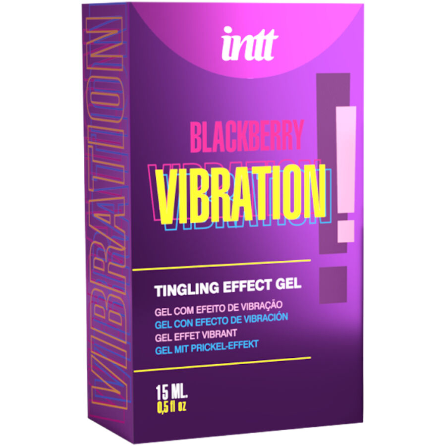 INTT RELEASES – GEL VIBRADOR LIQUIDO SABOR MORA 15 ML