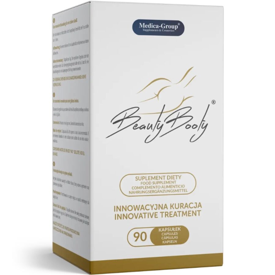 MEDICA GROUP – BEAUTY BOOTY REAFIRMACIÓN DE GLÚTEOS 90 CÁPSULAS