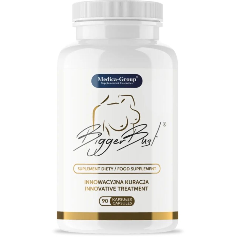 MEDICA GROUP – BIGGER BUST REAFIRMACIÓN DEL PECHO 90 CÁPSULAS