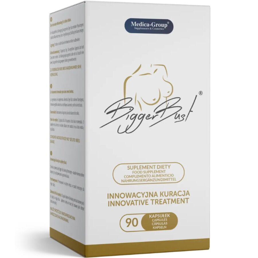 MEDICA GROUP – BIGGER BUST REAFIRMACIÓN DEL PECHO 90 CÁPSULAS